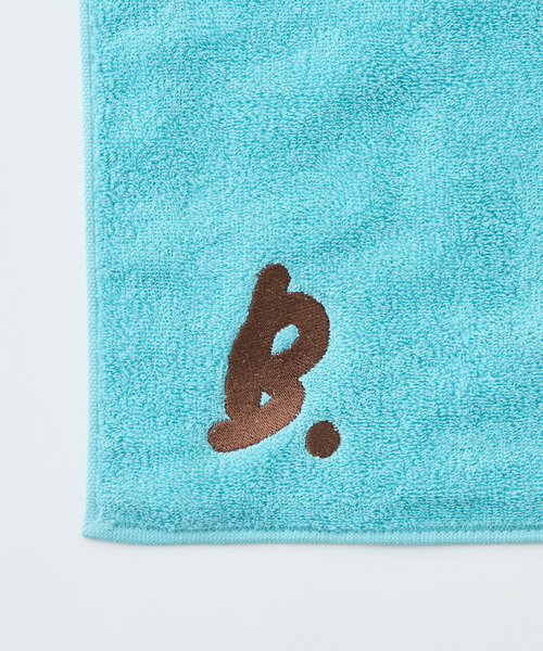 Kastane（カスタネ）の「【6色展開/今治タオル】B カラーミニタオル（ハンカチ/ハンドタオル・レディース・サーモンピンク/パープル系その他/ブラック/イエロー/ベージュ/ミント・FREE）」の12枚目の写真