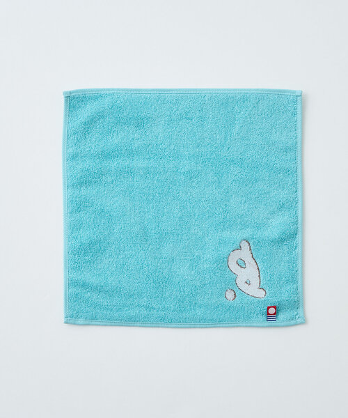 Kastane（カスタネ）の「【6色展開/今治タオル】B カラーミニタオル（ハンカチ/ハンドタオル・レディース・サーモンピンク/パープル系その他/ブラック/イエロー/ベージュ/ミント・FREE）」の13枚目の写真