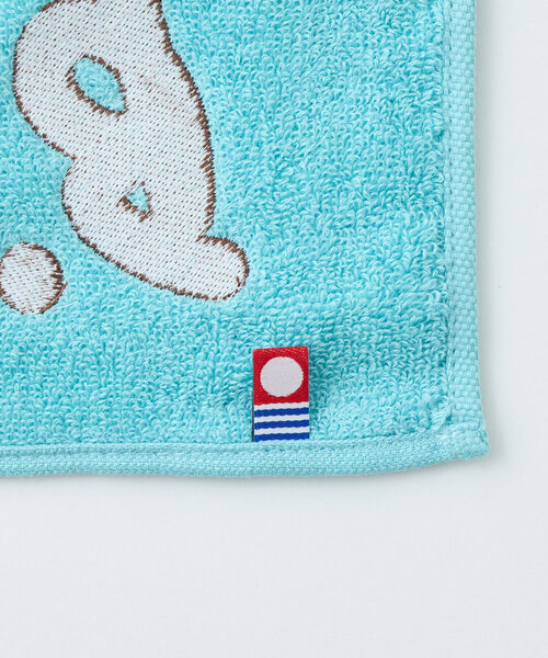 Kastane（カスタネ）の「【6色展開/今治タオル】B カラーミニタオル（ハンカチ/ハンドタオル・レディース・サーモンピンク/パープル系その他/ブラック/イエロー/ベージュ/ミント・FREE）」の14枚目の写真