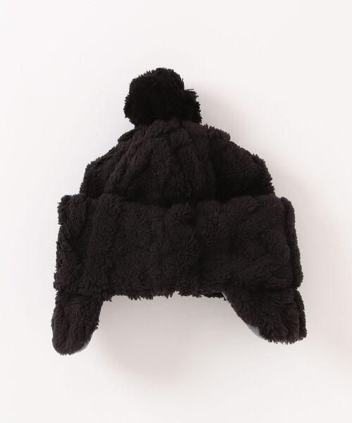 MAKE YOUR DAY(メイクユアデイ)の「ボアワッチキャップ(キャップ・キッズ・アイボリー/ブラック/レッド/ピンク/ブラウン・L/M/S/XS)」の22枚目の写真