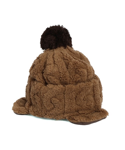 MAKE YOUR DAY(メイクユアデイ)の「ボアワッチキャップ(キャップ・キッズ・アイボリー/ブラック/レッド/ピンク/ブラウン・L/M/S/XS)」の11枚目の写真