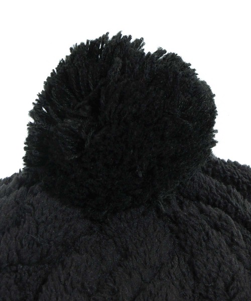 MAKE YOUR DAY(メイクユアデイ)の「ボアワッチキャップ(キャップ・キッズ・アイボリー/ブラック/レッド/ピンク/ブラウン・L/M/S/XS)」の16枚目の写真