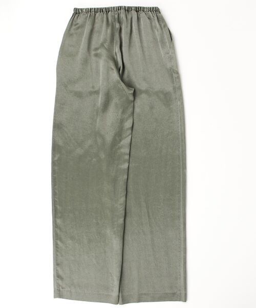 DOUBLE STANDARD CLOTHING(ダブルスタンダードクロージング)の「アセテートピグメントサテンタンクパンツ(その他パンツ・レディース・カーキ/チャコール・36/38)」の13枚目の写真