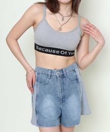 《ヘルシー見え×伸縮フィット》レディース ブラトップ インナー ノンワイヤー スポーティ 春夏秋冬