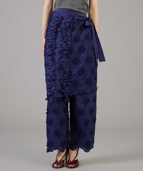 セール】【crinkle crinkle crinkle】frill rayon shantung
