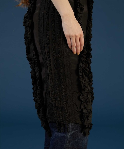 セール】【crinkle crinkle crinkle】frill rayon shantung