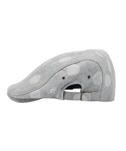 FANCY CLUB(ファンシークラブ)の「【FANCY CLUB】Angel Dot Hunting Cap / 【ファンシークラブ】エンジェルドットハンチング帽子(ハンチング/ベレー帽・レディース・ネイビー/グレー・ONE SIZE)」の4枚目の写真