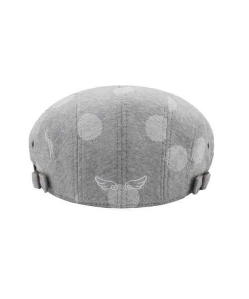 FANCY CLUB(ファンシークラブ)の「【FANCY CLUB】Angel Dot Hunting Cap / 【ファンシークラブ】エンジェルドットハンチング帽子(ハンチング/ベレー帽・レディース・ネイビー/グレー・ONE SIZE)」の3枚目の写真