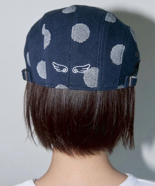 FANCY CLUB(ファンシークラブ)の「【FANCY CLUB】Angel Dot Hunting Cap / 【ファンシークラブ】エンジェルドットハンチング帽子(ハンチング/ベレー帽・レディース・ネイビー/グレー・ONE SIZE)」の16枚目の写真