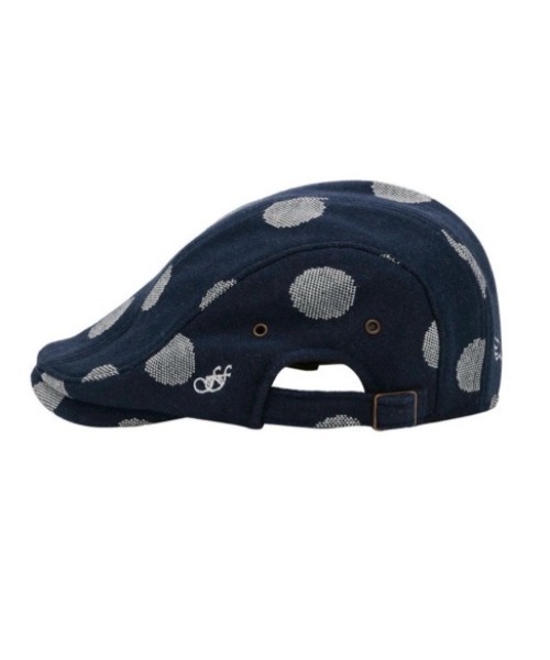 FANCY CLUB(ファンシークラブ)の「【FANCY CLUB】Angel Dot Hunting Cap / 【ファンシークラブ】エンジェルドットハンチング帽子(ハンチング/ベレー帽・レディース・ネイビー/グレー・ONE SIZE)」の14枚目の写真