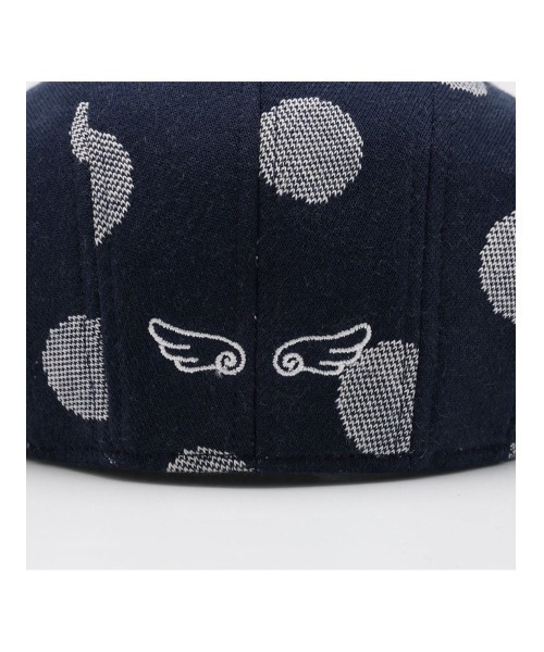 FANCY CLUB(ファンシークラブ)の「【FANCY CLUB】Angel Dot Hunting Cap / 【ファンシークラブ】エンジェルドットハンチング帽子(ハンチング/ベレー帽・レディース・ネイビー/グレー・ONE SIZE)」の11枚目の写真