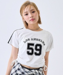 LOVETOXIC | 【LTXC】【接触冷感/ひんやり】ドロストナンバーTシャツ(Tシャツ/カットソー)