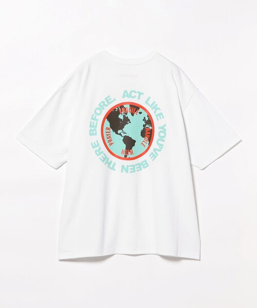 BEAMS T(ビームスティー)の「Cam Hicks / ALYBTB T-SHIRT(Tシャツ/カットソー・メンズ・ホワイト/ブラウン・S/M/L/XL)」の2枚目の写真