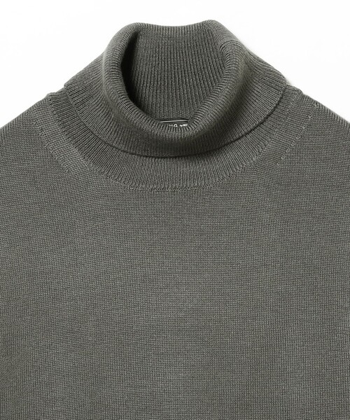 B:MING by BEAMS(ビーミングバイビームス)の「9ゲージ タートルネック ニット(ニット/セーター・メンズ・ブラック/グレー・LARGE/MEDIUM/SMALL)」の5枚目の写真