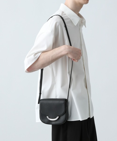 HARE(ハレ)の「ミニラウンドショルダーBAG(HARE)(ショルダーバッグ・メンズ・ブラック・FREE)」の18枚目の写真