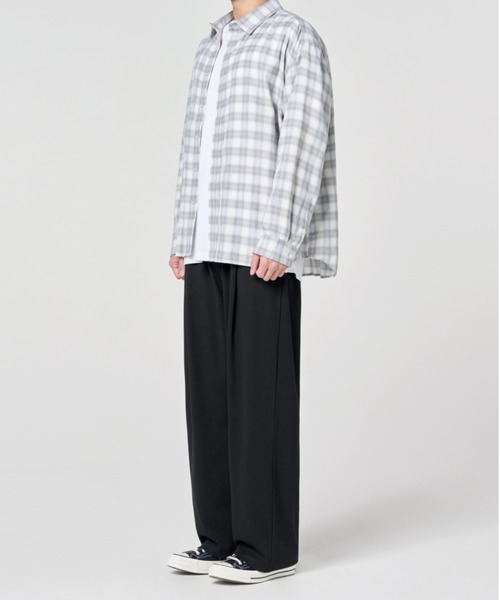 Vini（ヴィニ）の「【Vini】ワンタッチワイドスウェットパンツ（スウェットパンツ・レディース・グレー×ホワイト/ブラック/グレー系その他・X-LARGE/LARGE/MEDIUM/SMALL）」の7枚目の写真