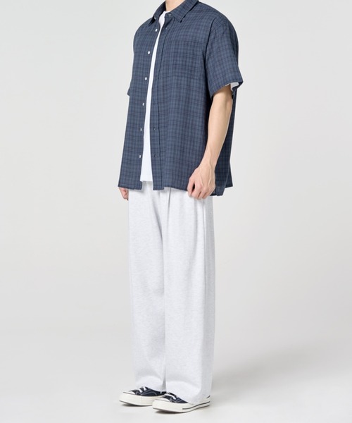 Vini（ヴィニ）の「【Vini】ワンタッチワイドスウェットパンツ（スウェットパンツ・レディース・グレー×ホワイト/ブラック/グレー系その他・X-LARGE/LARGE/MEDIUM/SMALL）」の17枚目の写真