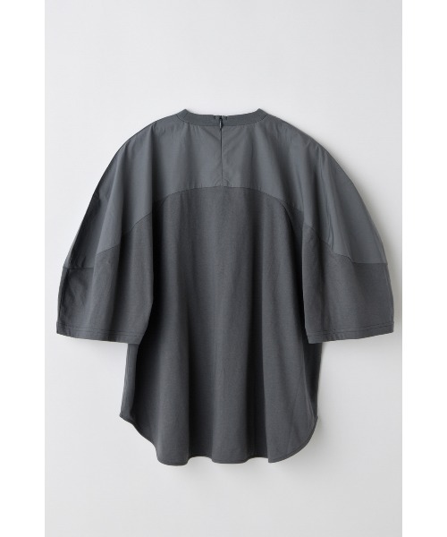 ソフト天竺 Sleeve design Tシャツ　nagonstans ソフト天竺 立体5分袖Tシャツ（Tシャツ/カットソー