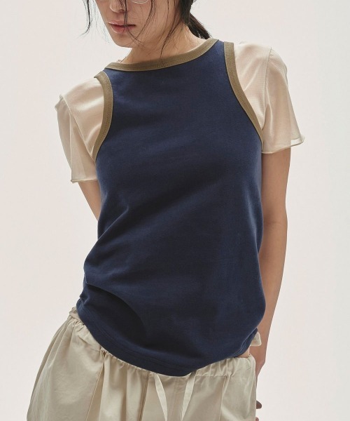 TODAYFUL（トゥデイフル）の「TODAYFUL Peachbrush Cotton Tanktop