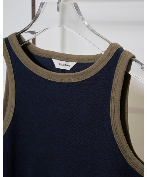 TODAYFUL（トゥデイフル）の「TODAYFUL Peachbrush Cotton Tanktop