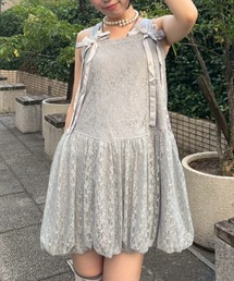 Candy Stripper（キャンディストリッパー）の「LACY BALLON MINI ワンピース（ワンピース）」