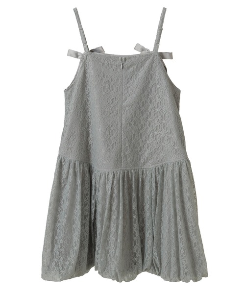 Candy Stripper(キャンディストリッパー)の「LACY BALLON MINI ワンピース(ワンピース・レディース・アイボリー/ブラック/グレー・FREE)」の4枚目の写真