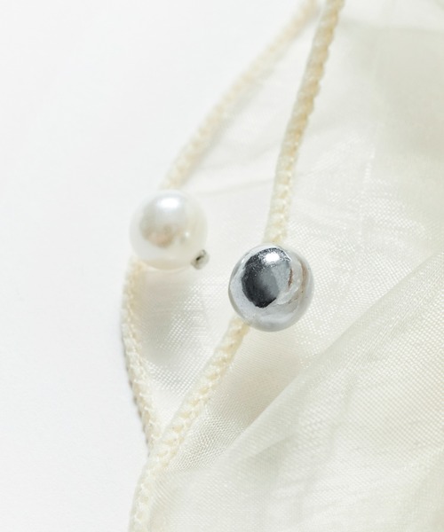 GOLDY（ゴールディ）の「スフィアー シアー ビッグ シュシュ（シュシュ・レディース・ブルー系1/ブルー系2/ブラック系1/ホワイト系1/ホワイト系2/ブラック系2・FREE）」の21枚目の写真