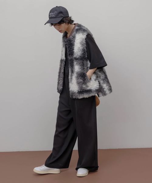 グラデーションファーベスト（ベスト）｜Eimee Law（エイミーロウ）の