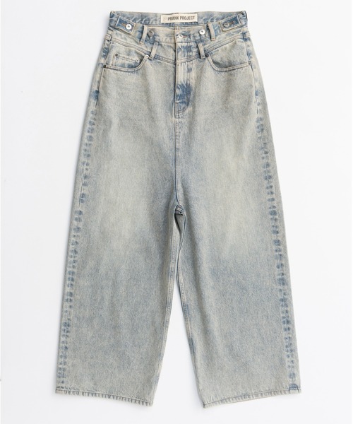 PRANK PROJECT（プランクプロジェクト）の「ルーズロークロッチデニム / Loose Rocker Denim（デニムパンツ・レディース・ブルー/ブラック・36/38）」の13枚目の写真