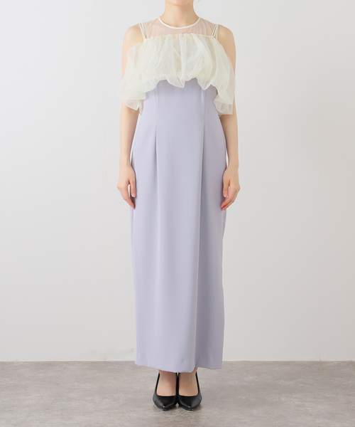 La TOTALITE(ラトータリテ)の「バルーンドレス(ドレス・レディース・サックスブルー・FREE)」の8枚目の写真