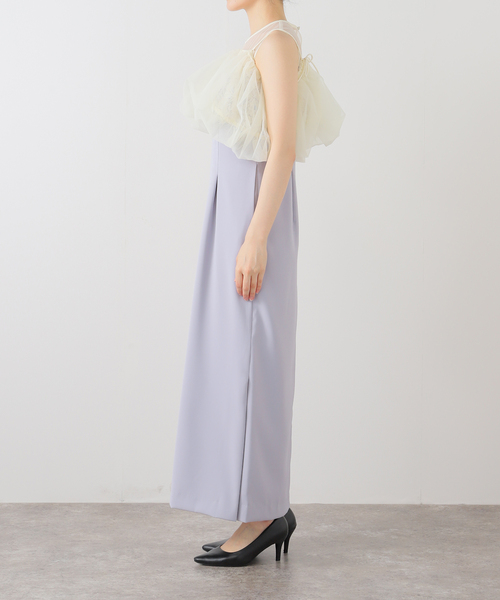 La TOTALITE(ラトータリテ)の「バルーンドレス(ドレス・レディース・サックスブルー・FREE)」の9枚目の写真