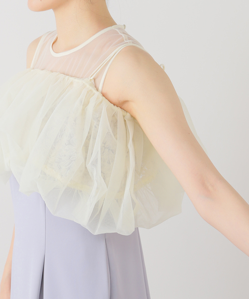 La TOTALITE(ラトータリテ)の「バルーンドレス(ドレス・レディース・サックスブルー・FREE)」の12枚目の写真