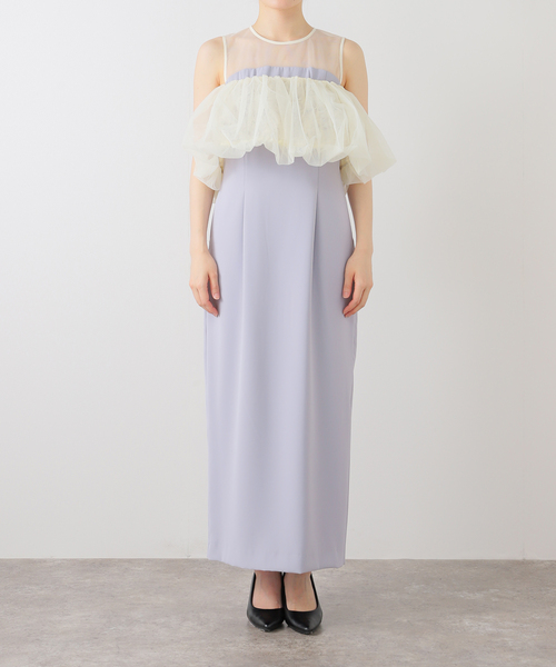 La TOTALITE(ラトータリテ)の「バルーンドレス(ドレス・レディース・サックスブルー・FREE)」の16枚目の写真