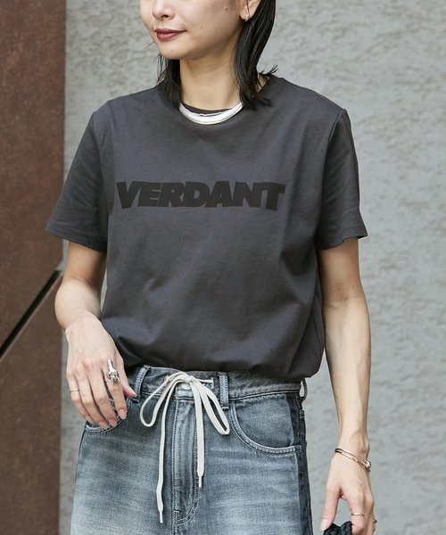 JOURNAL STANDARD（ジャーナルスタンダード）の「《WEB限定追加4》VERDANT Tシャツ（Tシャツ/カットソー・レディース・シルバー/ブラック系その他/ホワイト・FREE）」の12枚目の写真