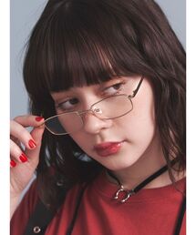 jouetie | スクエアフレームグラス(メガネ)
