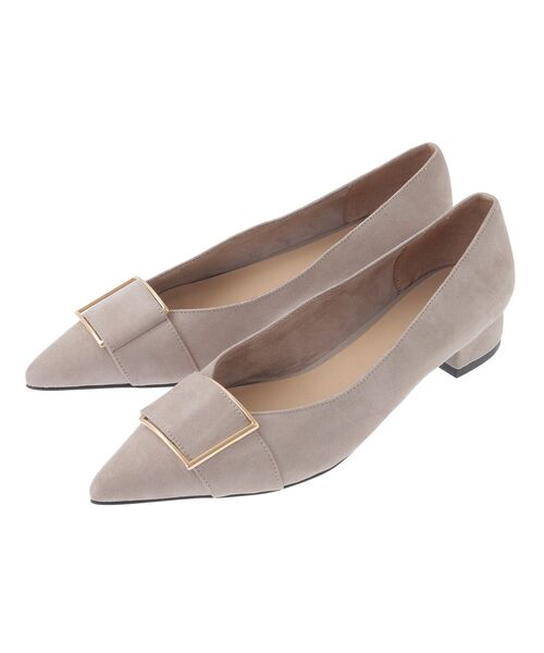 YECCA VECCA（イェッカヴェッカ）の「バックルローヒールパンプス（パンプス・レディース・ブラック/ベージュ/キャメル・22.5cm/23.5cm/24.5cm）」の15枚目の写真