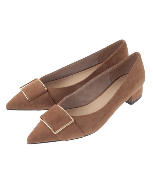 YECCA VECCA（イェッカヴェッカ）の「バックルローヒールパンプス（パンプス・レディース・ブラック/ベージュ/キャメル・22.5cm/23.5cm/24.5cm）」の20枚目の写真