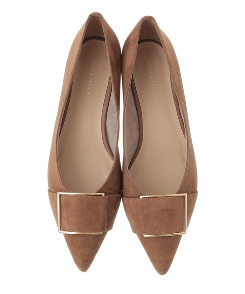 YECCA VECCA（イェッカヴェッカ）の「バックルローヒールパンプス（パンプス・レディース・ブラック/ベージュ/キャメル・22.5cm/23.5cm/24.5cm）」の21枚目の写真