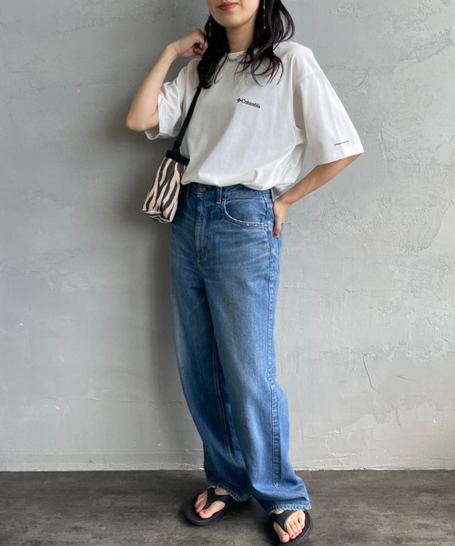 Columbia（コロンビア）の「【WEB限定】[Columbia/コロンビア] URBAN HIKE バックプリントTシャツ（Tシャツ/カットソー・レディース・ホワイト/ネイビー/ブルー/ブラック・M/L）」の15枚目の写真