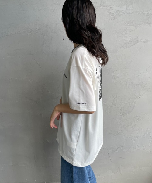 Columbia（コロンビア）の「【WEB限定】[Columbia/コロンビア] URBAN HIKE バックプリントTシャツ（Tシャツ/カットソー・レディース・ホワイト/ネイビー/ブルー/ブラック・M/L）」の18枚目の写真