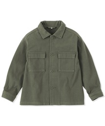 無印良品（ムジルシリョウヒン）の「キッズ　縦横ストレッチヘリンボーンジャケット（その他アウター）」