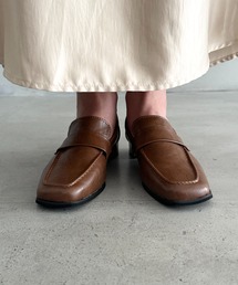 MYMOOD.（マイムード）の「スクエアトゥローファー（ローファー）」