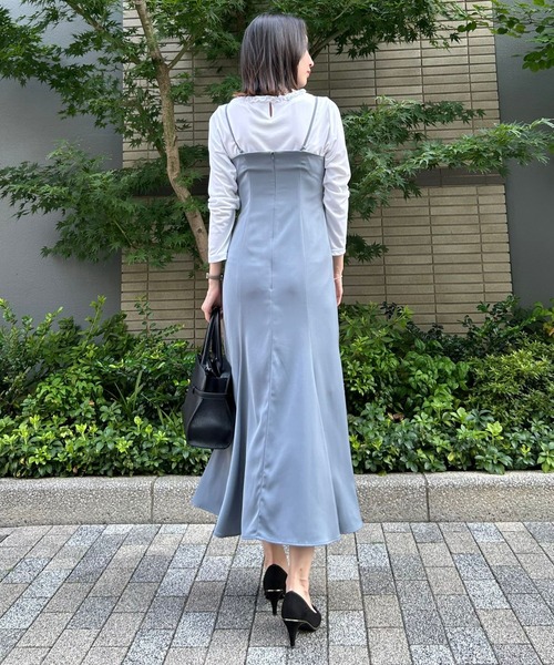 etre pret（エトレプレ）の「胸元フリル長袖ニット（Tシャツ/カットソー・レディース・ホワイト/グレー/ブラック・5号/7号/9号/11号/13号）」の22枚目の写真