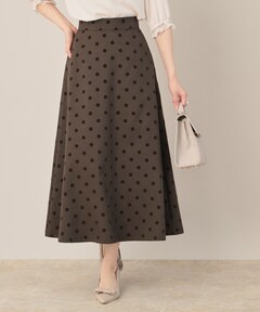 モールポルカドット コクーンスカート（スカート）｜TOMORROWLAND