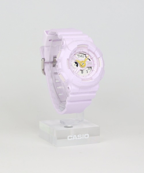 BABY-G(ベイビージー)の「BA-110シリーズ / BA-110AH-6AJF(アナログ腕時計・レディース・パープル・FREE)」の8枚目の写真