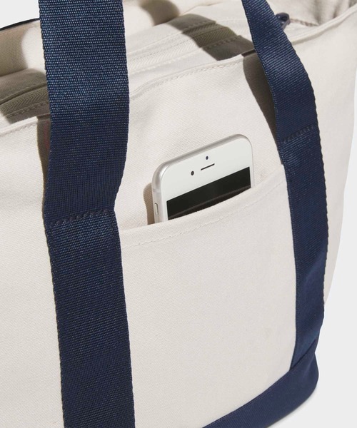 adidas（アディダス）の「チップ カート トート バッグ【adidas Golf/アディダスゴルフ】（トートバッグ・メンズ・ホワイト×ネイビー/ホワイト×グレー・FREE）」の12枚目の写真