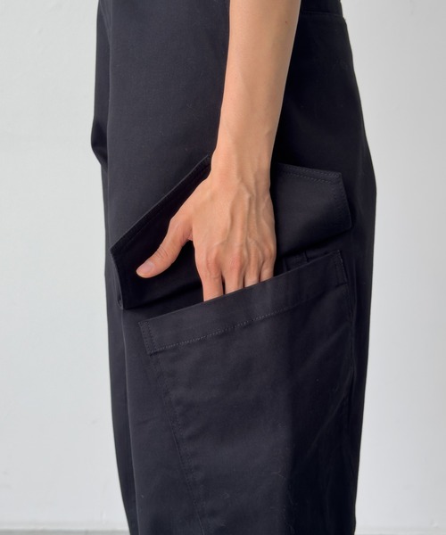 CANAL JEAN（キャナルジーン）の「バレルレッグツイストカーゴパンツ（カーゴパンツ・レディース・ブラック/カーキ・マルチサイズ）」の18枚目の写真