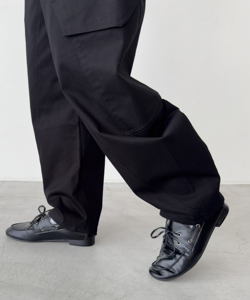 CANAL JEAN（キャナルジーン）の「バレルレッグツイストカーゴパンツ（カーゴパンツ・レディース・ブラック/カーキ・マルチサイズ）」の20枚目の写真