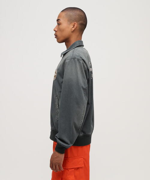 RESTORE COLLECTION》MILITARY COTTON UTILITY JACKET