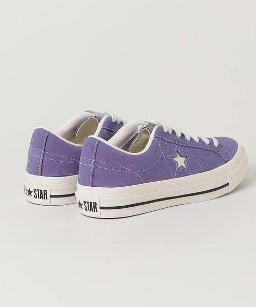 CONVERSE(コンバース)の「CONVERSE コンバース ONE STAR SUEDE ワンスター スエード 33702080(スニーカー・メンズ・ブラック系その他/パープル・23.5cm/24.0cm/24.5cm/25.5cm/26.0cm/26.5cm/27.0cm/28.0cm/23.0cm)」の3枚目の写真